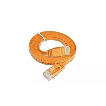 Wirewin Triotronik PKW-SLIM-KAT6 3.0 OR Cat6 U/UTP slaids Ethernet tīkla kabelis, RJ-45 tēviņš uz tēviņu, 3m, oranžs