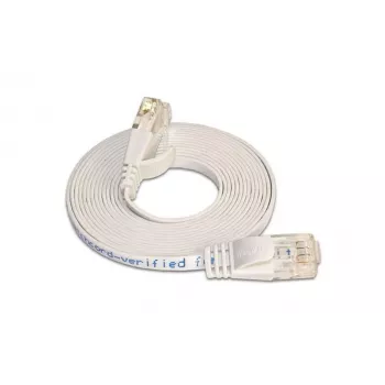 Wirewin Cat.6 Slim komutacinis kabelis U/UTP 7,5m balts PKW-SLIM-KAT6 7.5 WS