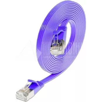 Wirewin SLIM tīkla savienojuma kabelis STP, violets, 0,75 m, Cat6 S/UTP (PKW-STP-SLIM-KAT6 0.75 VT)