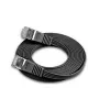 Wirewin Triotronik PKW-STP-SLIM-KAT6 1.0 SW Cat6 U/FTP slaidais Ethernet tīkla kabelis, 1 m, melns
