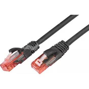 Wirewin PKW-UTP-KAT6 7.0 SW Cat6 U/UTP tīkla kabelis, 7 m, melns
