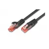 Wirewin PKW-UTP-KAT6 7.0 SW Cat6 U/UTP tīkla kabelis, 7 m, melns