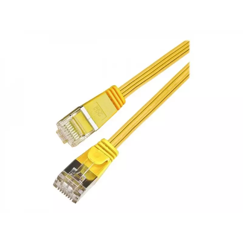 Wirewin SLIM S6 25 GE - Cat.6 SLIM tīkla kabelis, STP(PIMF), 25 m, dzeltens (PKW-STP-SLIM-KAT6 25.0 GE)