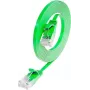 Wirewin Cat.6 Slim Patch Cable U/UTP 0,5 m zaļš PKW-SLIM-KAT6 0.5 GN
