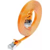 Wirewin Triotronik PKW-STP-SLIM-KAT6 5.0 OR Cat6 U/FTP slim Ethernet tīkla kabelis, RJ45 male to male, 5m, oranžs