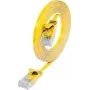 Wirewin SLIM tīkla kabelis U/UTP Cat6 dzeltens 0,75 m PKW-SLIM-KAT6 0.75 GE