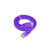 Wirewin Cat6 U/UTP slaidais Ethernet tīkla kabelis, 0,1 m, violets PKW-SLIM-KAT6 0.1 VT