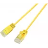 Wirewin SLIM UL6 1 GE - Cat.6 Slim-Light tīkla kabelis, U/UTP, 1,0 m, dzeltens (PKW-LIGHT-K6 1.0 GE)