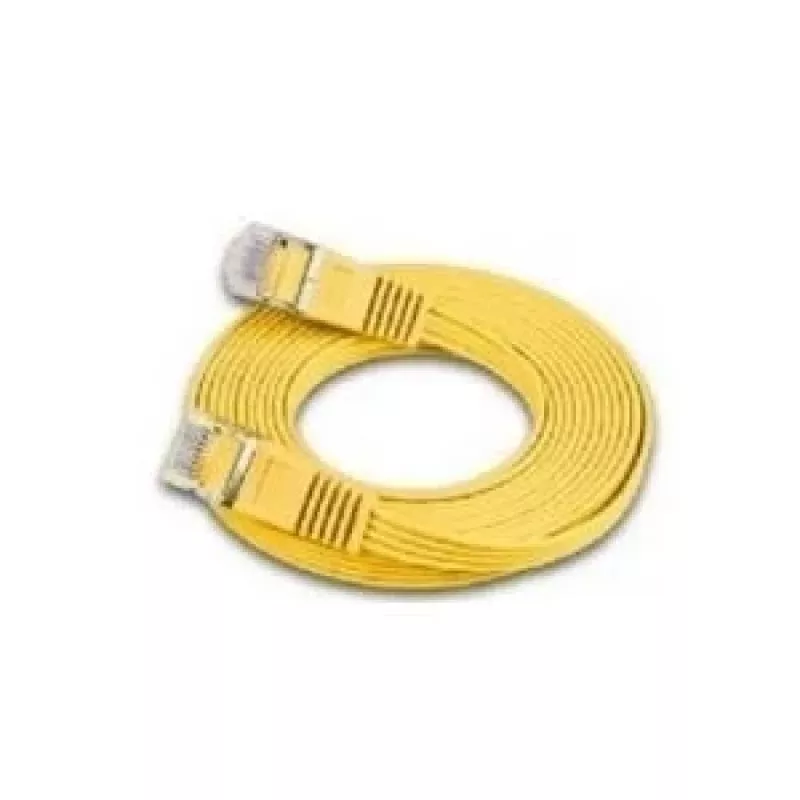 Wirewin Triotronik Cat6 U/UTP tīkla kabelis (patch), 0.25m, RJ45 uz RJ45, dzeltens PKW-SLIM-KAT6 0.25 GE
