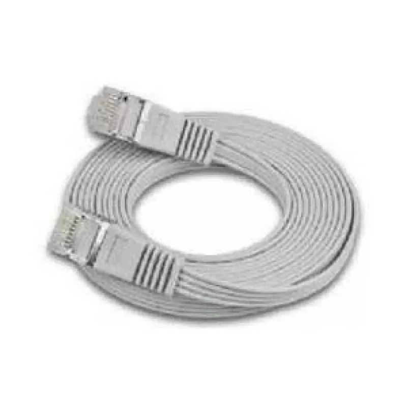 Wirewin Triotronik Cat6 U/UTP tīkla savienojuma kabelis, 0,5 m, RJ45 male to male, pelēks PKW-SLIM-KAT6 0.5