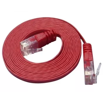 Wirewin Cat.6 Slim Patch Cable U/UTP 20 m sarkans PKW-SLIM-KAT6 20.0 RT