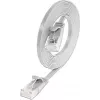Wirewin Triotronik PKW-SLIM-KAT6 20.0 WS - 20m balts Cat6 U/UTP slaids Ethernet tīkla kabelis, RJ45 male to male, Gigabit