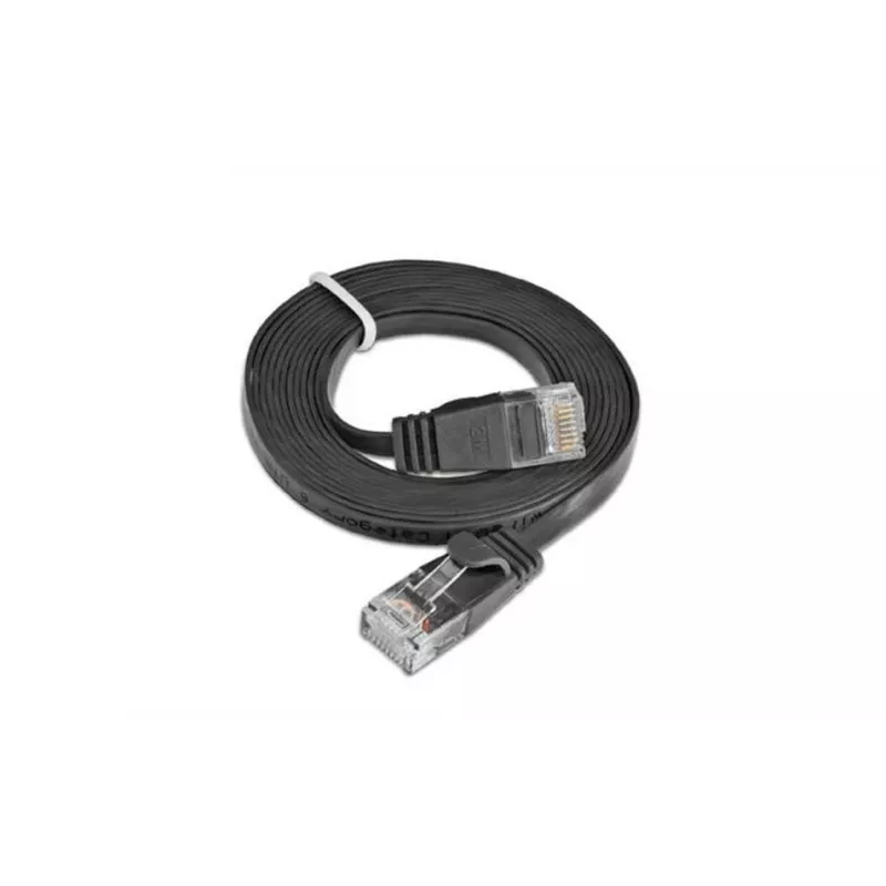 Wirewin Cat6 U/UTP Slim Ethernet Patch Cable, 7,5 m, melns PKW-SLIM-KAT6 7.5 SW