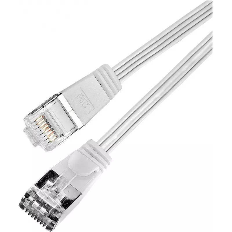 Wirewin Triotronik Cat6 U/FTP Slim Patch Cable 0,25m pelēks PKW-STP-SLIM-KAT6 0.25