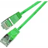 Wirewin Triotronik PKW-LIGHT-STP-K6 1.0 GN Cat6 STP tīkla kabelis, RJ-45 tēviņš-tēviņš, 1 m, zaļš