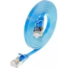 Wirewin Triotronik Cat 6 tīkla kabelis 0,25m zils U/FTP (STP) RJ-45 male/male PKW-STP-SLIM-KAT6 0.25 BL