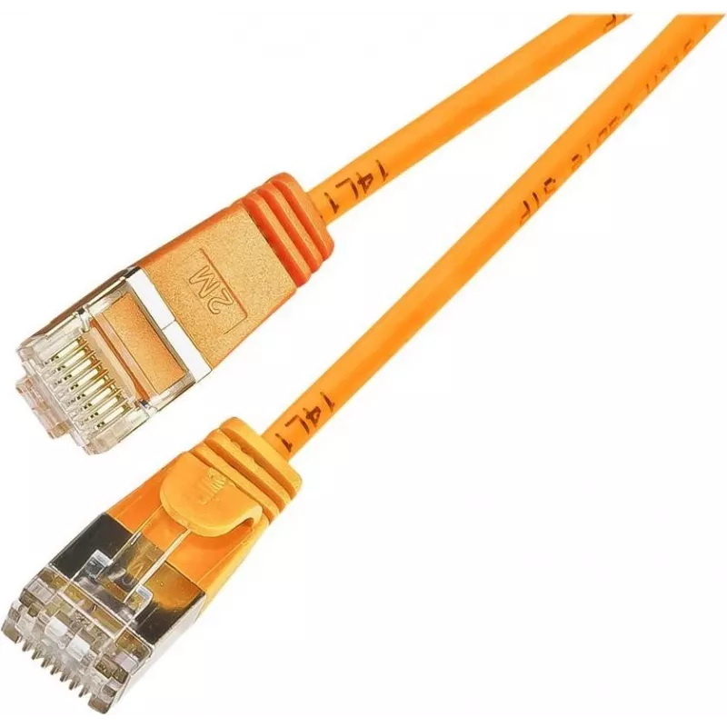 Wirewin Triotronik PKW-LIGHT-STP-K6 1.0 OR Cat6 F/FTP tīkla kabelis, 1m, oranžs