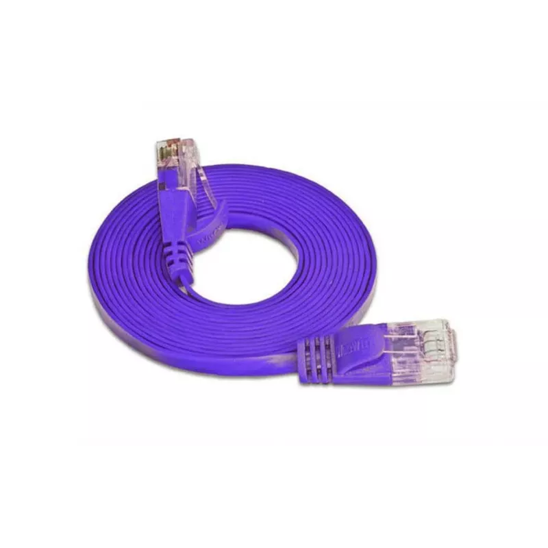 Wirewin Cat.6 SLIM tīkla kabelis U/UTP 1,5m violets PKW-SLIM-KAT6 1.5 VT