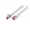 Wirewin S/FTP CAT6 0,5 m tīkla kabelis, balts (PKW-PIMF-KAT6 0.5 WS)