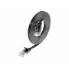 Wirewin SLIM S6 1,5 m Cat.6 slaidais tīkla kabelis STP PIMF melns PKW-STP-SLIM-KAT6 1.5 SW