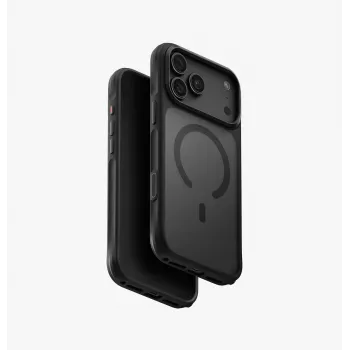 UNIQ Veren MagClick uzlādes futrālis iPhone 18 Pro Max / 17 Pro Max - Smoky Frost