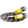 Wirewin Triotronik Cat6 1m dzeltenais U/FTP STP RJ45 tīkla kabelis PKW-TOUGH-STP-K6 1.0 GE
