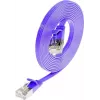 Wirewin Triotronik Cat6 U/FTP tievs Ethernet tīkla kabelis, 3 m, RJ-45 tētis uz tēti, varš, violets PKW-STP-SLIM-KAT6 3.0 VT