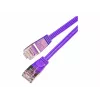 Wirewin Triotronik Cat6 U/FTP tievs Ethernet tīkla kabelis, 3 m, RJ-45 tētis uz tēti, varš, violets PKW-STP-SLIM-KAT6 3.0 VT