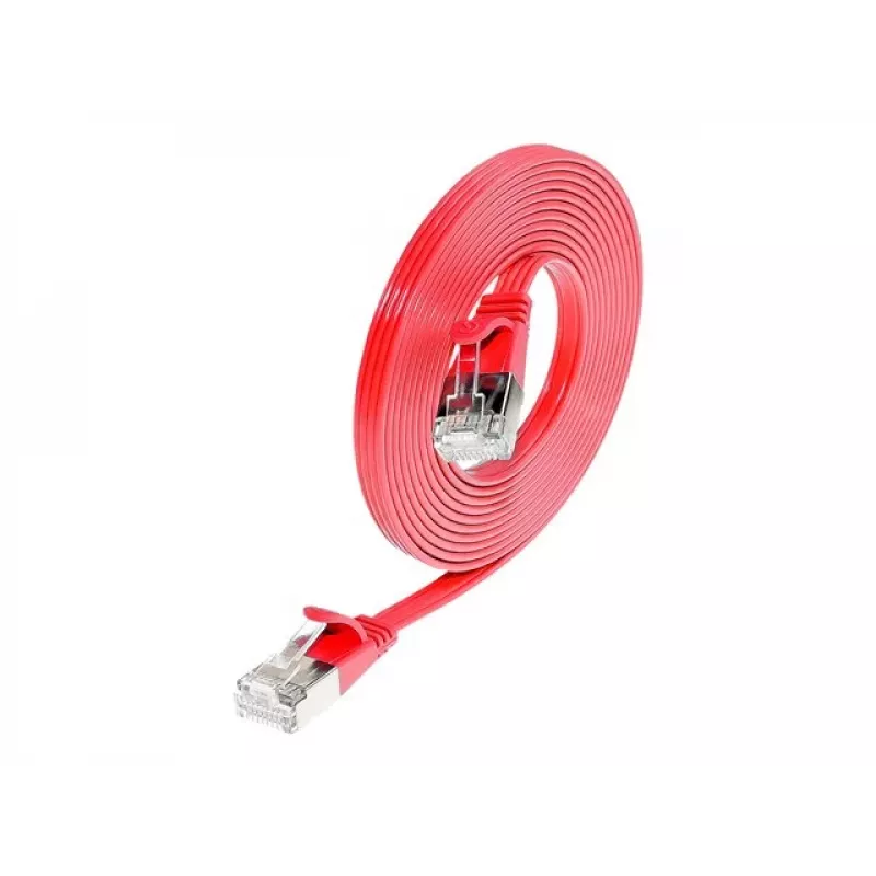 Wirewin Triotronik PKW-STP-SLIM-KAT6 5.0 RT Cat6 U/FTP slaidais Ethernet tīkla kabelis, 5 m, melns