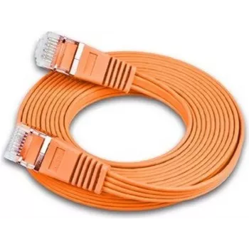 Wirewin Triotronik 0,15m Cat6 U/FTP tīkla kabelis, RJ-45 uz RJ-45, oranžs PKW-STP-SLIM-KAT6 0.15 OR