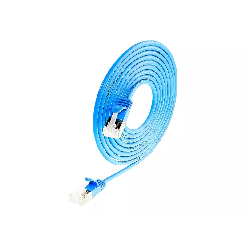 Wirewin Cat 6a U/FTP Slim Ethernet tīkla kabelis 2m Zils PKW-LIGHT-STP-K6A 2.0 BL
