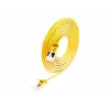 Wirewin Light Patch Cable apaļš U/FTP Cat 6a dzeltens 0,1m slaids, ekranēts, PoE, elastīgs plāns kabelis speciāliem pielietojumiem (PKW-LIGHT-STP-K6A 0.1 GE)