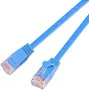 Wirewin Triotronik Cat6 U/FTP Slim Ethernet tīkla kabelis, 0,75m, RJ45 Male to Male, zils PKW-STP-SLIM-KAT6 0.75 BL