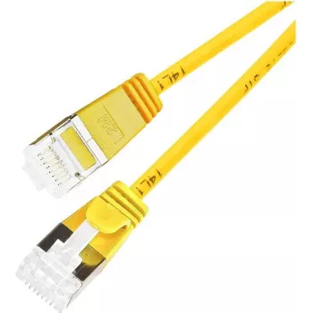 Wirewin Cat 6a U/FTP tievs Ethernet savienojuma kabelis, dzeltens, 0,5 m PKW-LIGHT-STP-K6A 0.5 GE