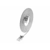 Wirewin SLIM UL6 10 GR - Cat.6 SLIM-Light tīkla kabelis, U/UTP, 10 m, pelēks (PKW-LIGHT-K6 10.0)