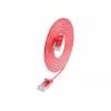 Wirewin SLIM UL6 10 RT - Cat.6 Slim-Light tīkla kabelis, U/UTP, 10 m, sarkans PKW-LIGHT-K6 10.0 RT