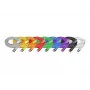 Wirewin Cat6 Slim Patch Cable U/FTP plakanais tīkla kabelis violets 15m PKW-STP-SLIM-KAT6 15.0 VT
