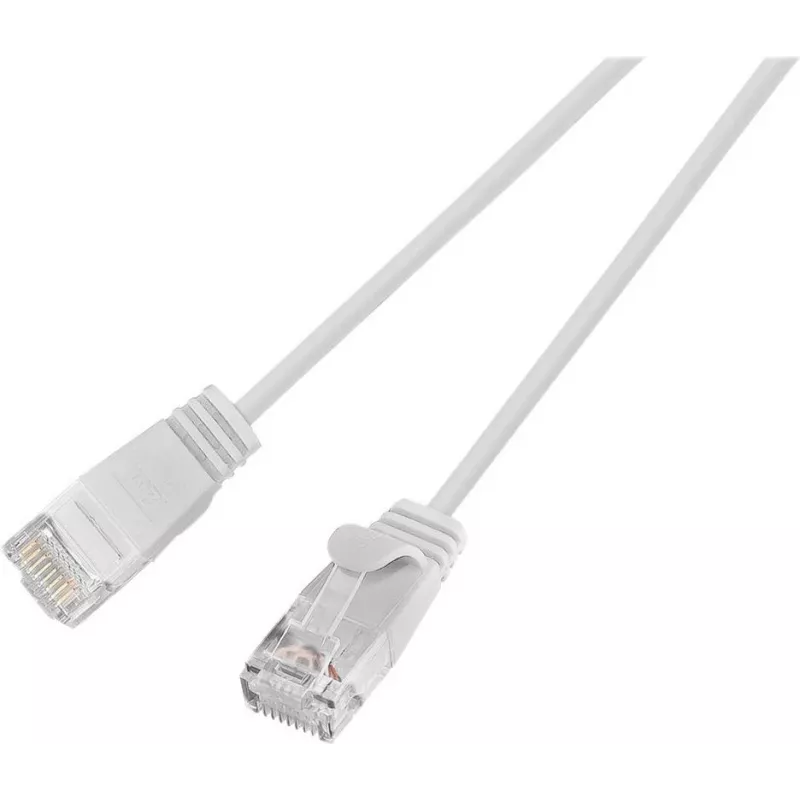 Wirewin Triotronik PKW-LIGHT-K6 5.0 WS Cat6 UTP tīkla kabelis, RJ-45 male to male, 5m, balts