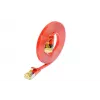 Wirewin Cat6a U/FTP slaidais Ethernet tīkla kabelis, RJ45 tētis-tētis, sarkans, 3 m PKW-STP-SLIM-K6A 3.0 RT