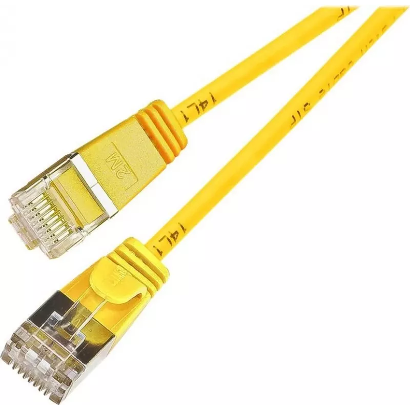 Wirewin Triotronik F/UTP Cat6a tīkla kabelis 0,5m dzeltens PKW-LIGHT-STP-K6 0.5 GE