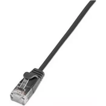 Wirewin Triotronik PKW-LIGHT-STP-K6 0.5 SW Cat6 S/FTP tīkla kabelis, melns, 0,5 m