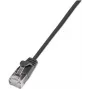 Wirewin Triotronik PKW-LIGHT-STP-K6 0.5 SW Cat6 S/FTP tīkla kabelis, melns, 0,5 m