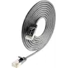Wirewin Triotronik PKW-LIGHT-STP-K6 0.5 SW Cat6 S/FTP tīkla kabelis, melns, 0,5 m