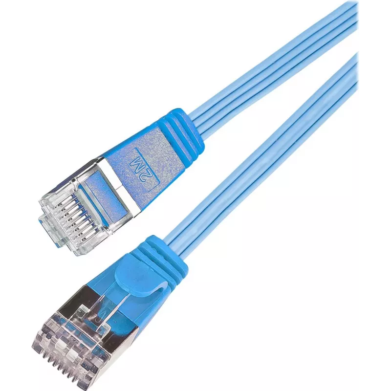 Wirewin SLIM S6 25 BL - Cat.6 SLIM tīkla kabelis, STP(PIMF), 25 m, zils PKW-STP-SLIM-KAT6 25.0 BL
