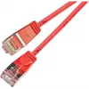 Wirewin Triotronik PKW-LIGHT-STP-K6 1.0 RT Cat6 F/FTP tīkla kabelis, RJ45 tētis-tētis, 1 m, melns