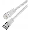 Wirewin Triotronik PKW-STP-SLIM-KAT6 7.5 WS Cat6 U/FTP slaidais tīkla savienojuma kabelis, RJ45 tēviņš-tēviņš, 7,5 m, balts