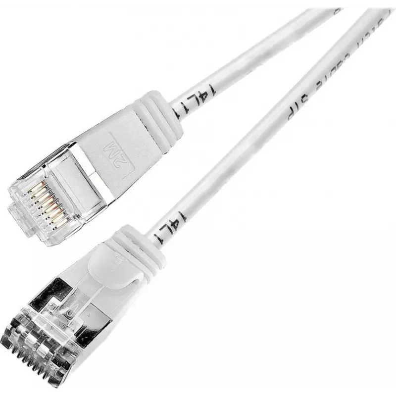 Wirewin Triotronik PKW-LIGHT-STP-K6 5.0 WS - Cat6 STP tīkla kabelis, RJ-45 male/male, 5m, balts