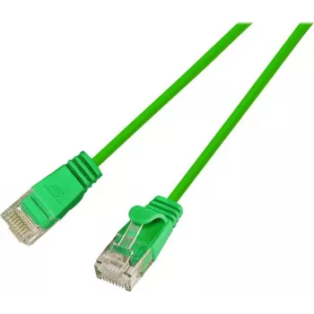 Wirewin SLIM UL6 1.5 GN - Cat.6 Slim-Light tīkla kabelis, U/UTP, 1,5 m, zaļš (PKW-LIGHT-K6 1.5 GN)