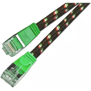 Wirewin SLIM ST6 1 GN - Cat.6 Slim-Tough tīkla kabelis, F/FTP, 1,0 m, zaļš PKW-TOUGH-STP-K6 1.0 GN