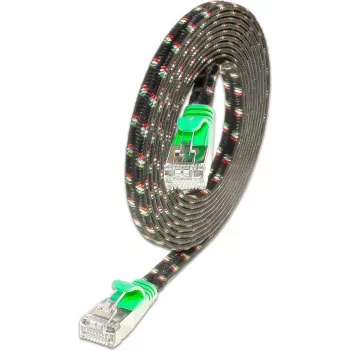 Wirewin SLIM ST6 1 GN - Cat.6 Slim-Tough tīkla kabelis, F/FTP, 1,0 m, zaļš PKW-TOUGH-STP-K6 1.0 GN